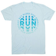 Running Short Sleeve T-Shirt - Eat Sleep Run Repeat