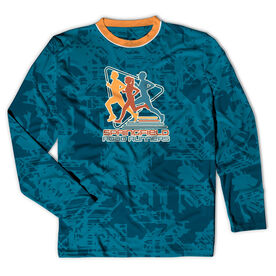 Running Long Sleeve Velocitee T-Shirt - Custom