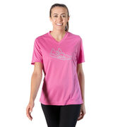 Women's Short Sleeve Tech Tee - Run Shoe