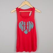 Flowy Racerback Tank Top - Love The Run
