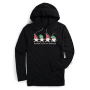 Running Lightweight Hoodie - Runnin' With My Gnomies - Christmas