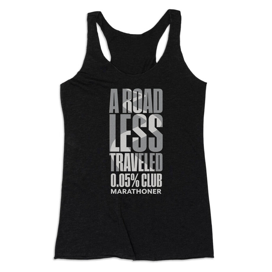 Women's Everyday Tank Top - A Road Less Traveled - Marathoner
