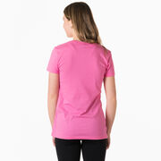 Cross Country Women's Everyday Tee Winged Foot Inspirational Words