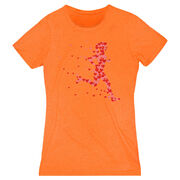 Women's Everyday Runners Tee - Heartfelt Runner Girl