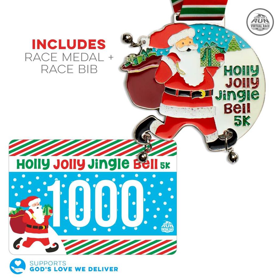 Virtual Race - Holly Jolly Jingle Bell 5K