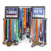 Deluxe BibFOLIO+™ Race Bib and Medal Display