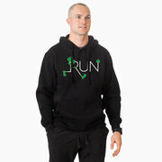 Statement Fleece Hoodie -  Let's Run Lucky