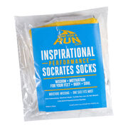 Socrates&reg; Woven Performance Socks Suck It Up (Yellow)