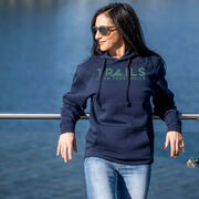 Statement Fleece Hoodie - Trails Over Treadmills