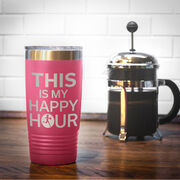 Running 20oz. Double Insulated Tumbler - This Is My Happy Hour