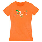 Running Women's Everyday Tee - Let's Run Lucky