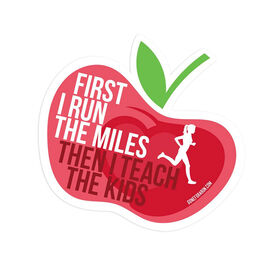 Running Sticker - Then I Teach The Kids