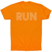 Running Short Sleeve T-Shirt - Run Lines