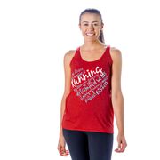 Women's Everyday Tank Top - Live Love Run Heart