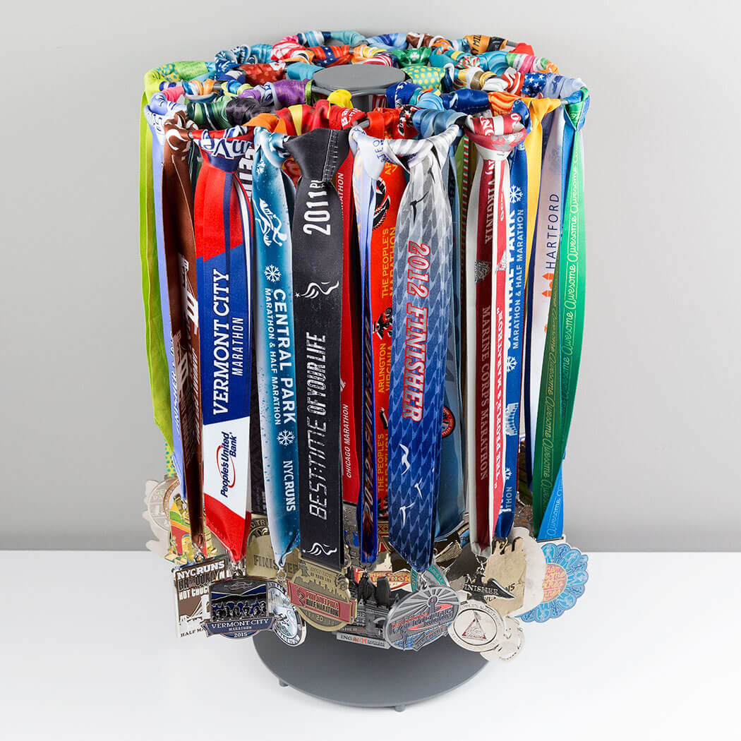 Medal Rack For Runners,Medal Holder Display Hanger Rack Frame-Medal Holder For Runners,Marathon Medal Holder,Race Running Medal Holder,Medal Holders for Triathletes with 20PCS extension Hooks Easy Use