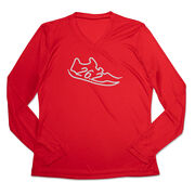 Women's Long Sleeve Tech Tee - 26.2 Run Shoe