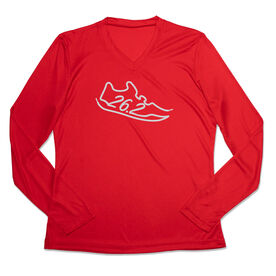 Women's Long Sleeve Tech Tee - 26.2 Run Shoe
