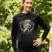 Running Raglan Crew Neck Sweatshirt - The Tortured Runners Club