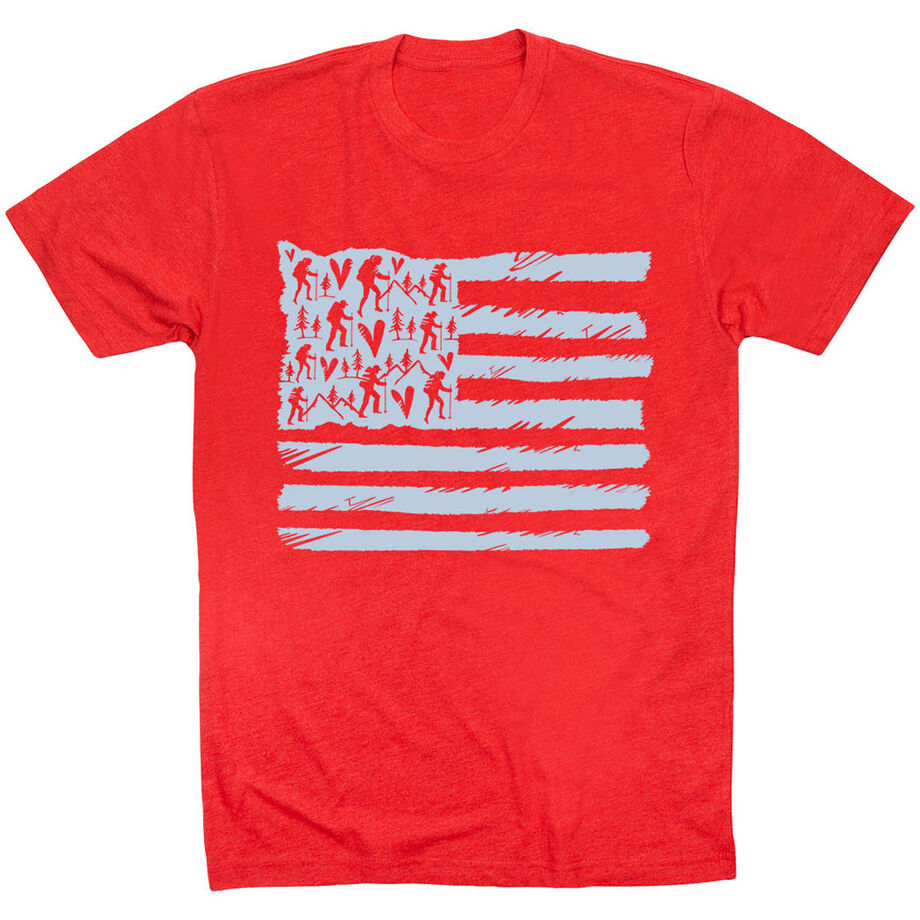 Hiking Short Sleeve T- Shirt - United States Of Hikers