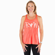 Flowy Racerback Tank Top - Run Heart