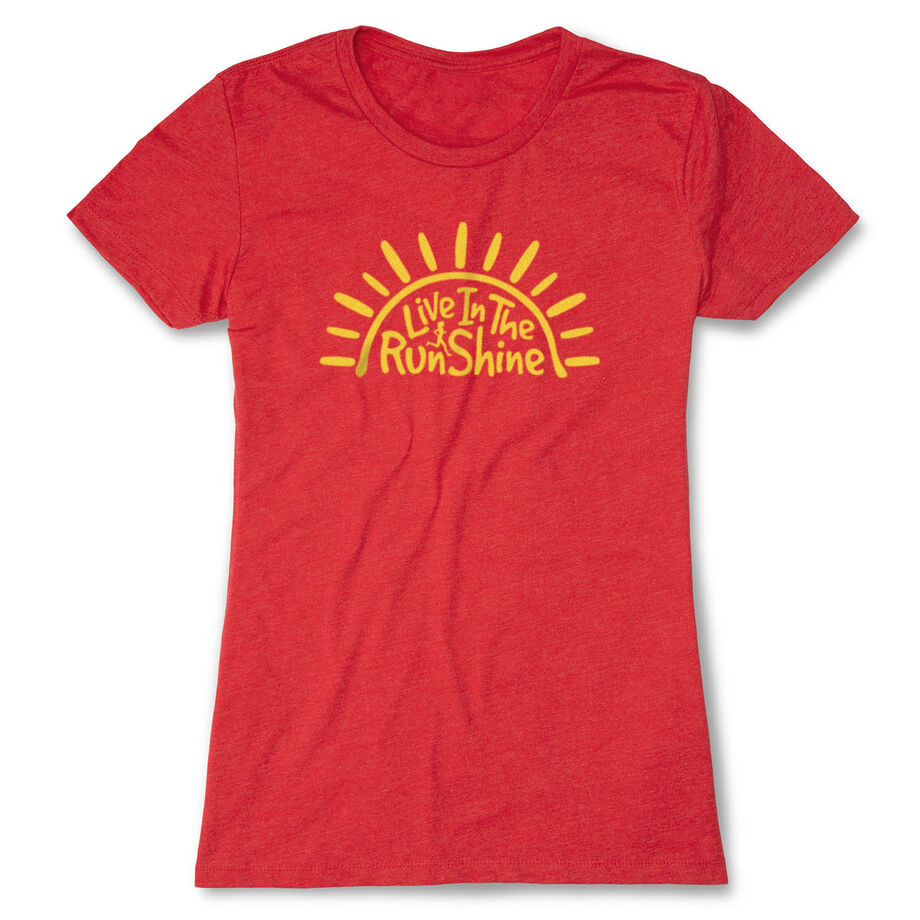 Women's Everyday Runners Tee - Live In The RunShine