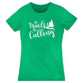 Women's Everyday Runners Tee - The Trails Are Calling