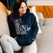 Statement Fleece Hoodie -  Then I Teach The Kids