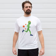 Running Short Sleeve Performance Tee - Alien