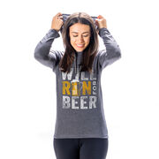 Running Lightweight Hoodie - Will Run For Beer