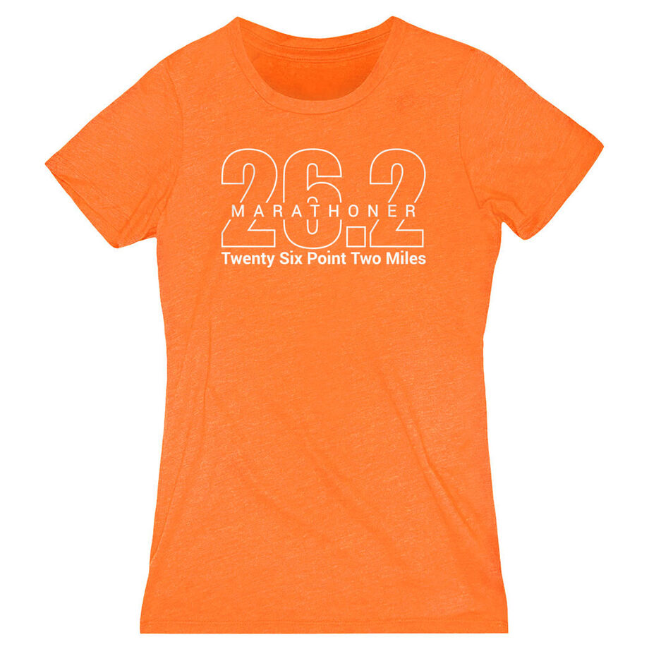 Women's Everyday Runners Tee - Marathoner 26.2 Miles