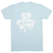 Running Short Sleeve T-Shirt - Kiss A Lucky Runner