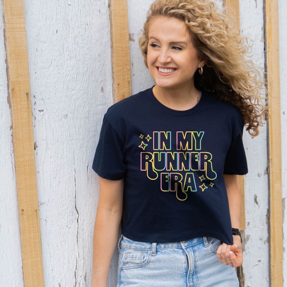 Running Short Sleeve Crop Tee - Runner Era