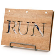 Premier Wood BibFOLIO® Race Bib Album - Run