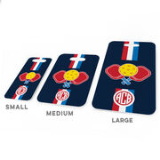 Pickleball Bag/Luggage Tag - Cross Court Stripes