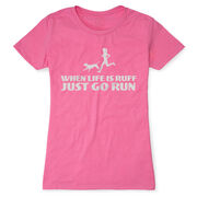 Women's Everyday Runners Tee - Life is Ruff