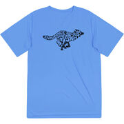 Men's Running Short Sleeve Performance Tee - Free Spirit