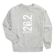 Running Raglan Crew Neck Pullover - New York City 26.2 Vertical