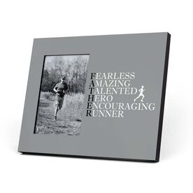 Running Photo Frame - Father Words