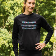 Running Raglan Crew Neck Sweatshirt - In My Runner Era