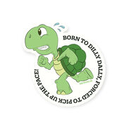 Running Sticker - Born to Dilly Dally