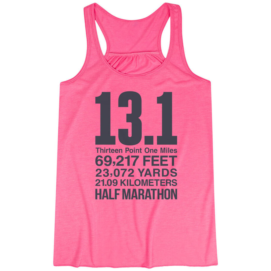 Flowy Racerback Tank Top - 13.1 Math Miles