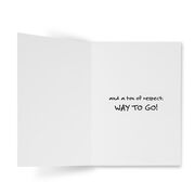 Running Greeting Card - Congrats on Your Marathon