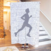 Running Premium Blanket - Inspiration Male