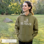 Statement Fleece Hoodie - Life is Ruff