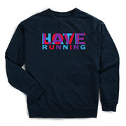 Running Raglan Crew Neck Pullover - Love Hate Running