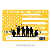 Virtual Race - USO March For The Fallen 5K Run/Walk (2022)
