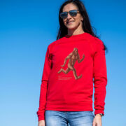 Running Raglan Crew Neck Pullover - Trail Running Champ