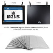 BibFOLIO&reg; Race Bib Album - Runner's Bib