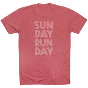 Running Short Sleeve T-Shirt - Sunday Runday (Stacked)