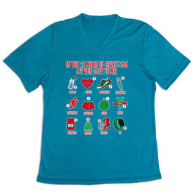 Women's Short Sleeve Tech Tee - The 12 Miles of Christmas